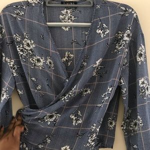 Long Sleeve Wrap Shirt